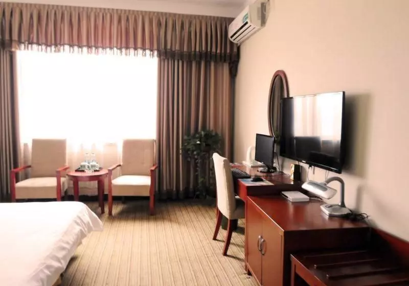 ホテル Greentree Inn Shandong Dongying Bei Er Road University Of Petroleum Express
