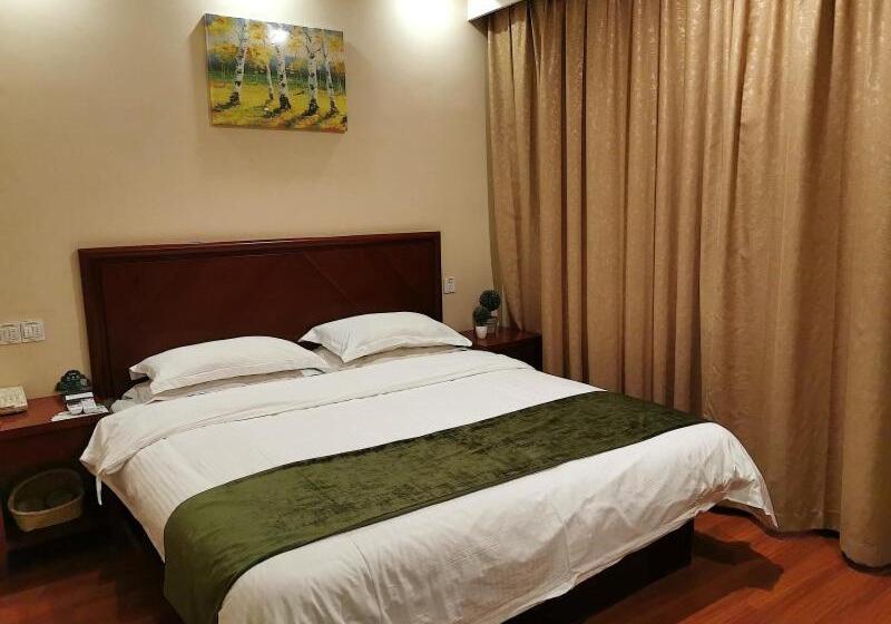 فندق Greentree Inn Shanghai Car Piers Studio Express