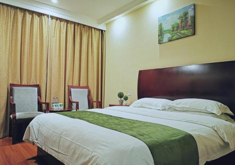 فندق Greentree Inn Shanghai Car Piers Studio Express
