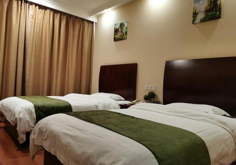 فندق Greentree Inn Shanghai Car Piers Studio Express