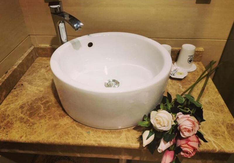 فندق Greentree Inn Shanghai Car Piers Studio Express