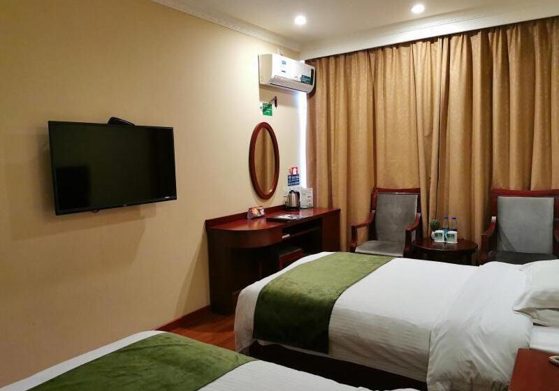فندق Greentree Inn Shanghai Car Piers Studio Express