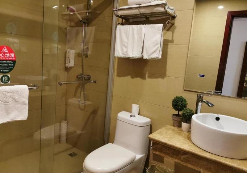 فندق Greentree Inn Shanghai Car Piers Studio Express