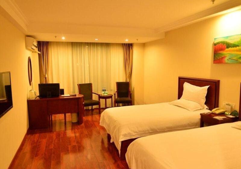 בית מלון כפרי Greentree Inn Shanghai Jiading Dazhong International Auto City Business