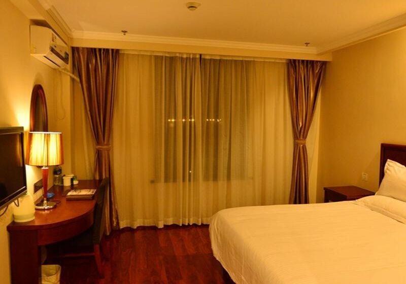 בית מלון כפרי Greentree Inn Shanghai Jiading Dazhong International Auto City Business