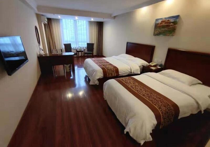 בית מלון כפרי Greentree Inn Shanghai Jiading Dazhong International Auto City Business