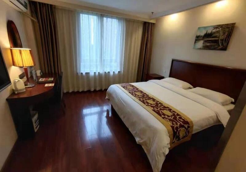 בית מלון כפרי Greentree Inn Shanghai Jiading Dazhong International Auto City Business