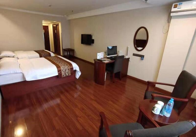 בית מלון כפרי Greentree Inn Shanghai Jiading Dazhong International Auto City Business