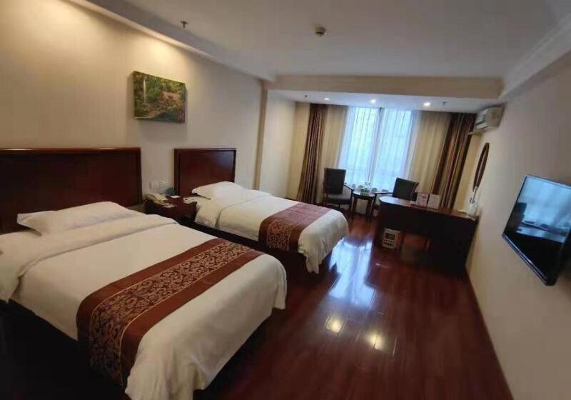 בית מלון כפרי Greentree Inn Shanghai Jiading Dazhong International Auto City Business