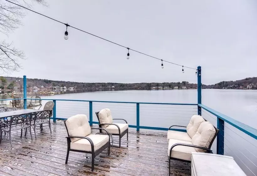Classic Waterfront Home On Lake Maspenock W/ Grill