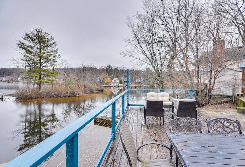 Classic Waterfront Home On Lake Maspenock W/ Grill
