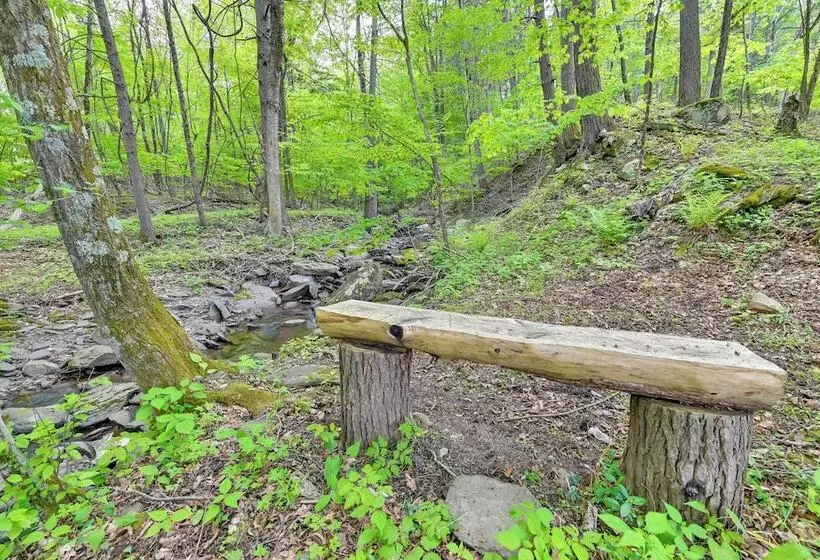 Catskills Family Retreat: Fishing & Hiking On Site