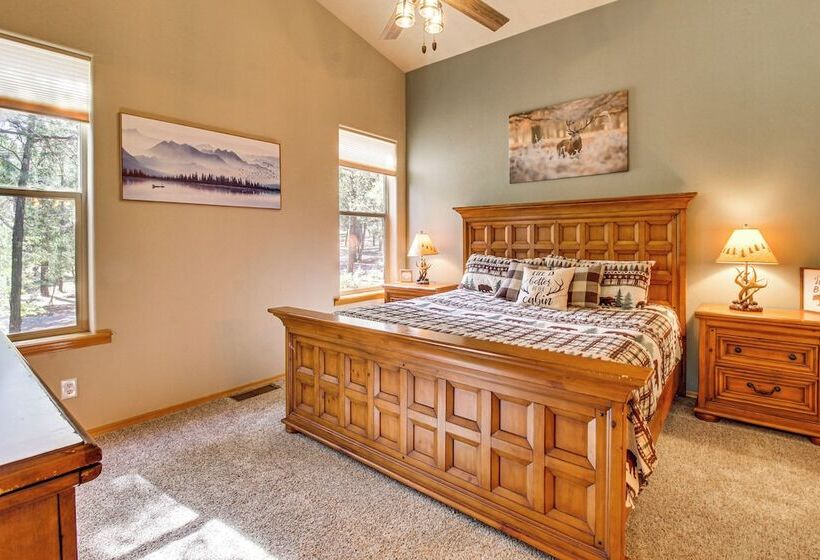 Walk To Rainbow Lake: Peaceful Cabin W/ Fire Pit