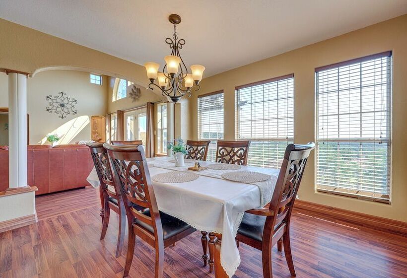 Family Friendly Fischer Home W/ Private Hot Tub!