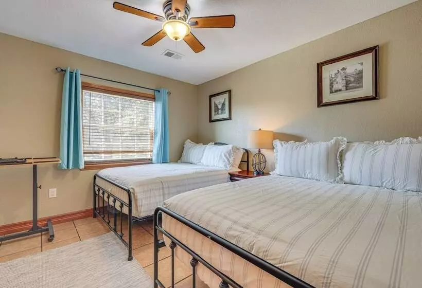 Family Friendly Fischer Home W/ Private Hot Tub!