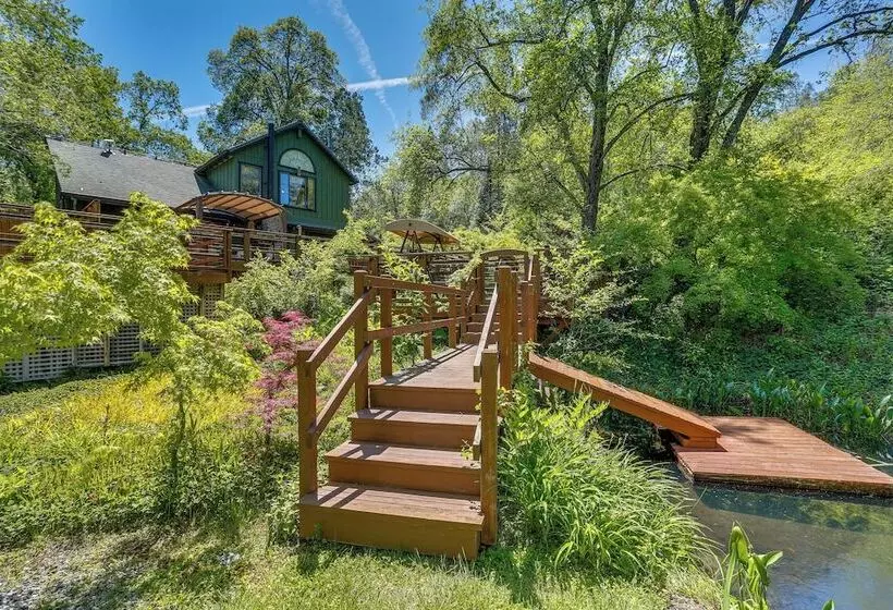 Idyllic Whitmore Retreat W/ On Site Pond!