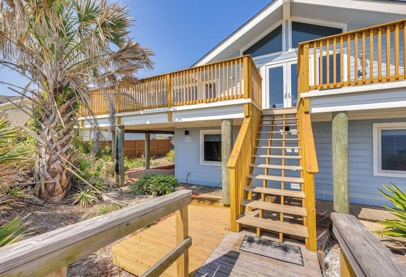 Oceanfront Ponte Vedra Beach Home W/ Deck & Views!