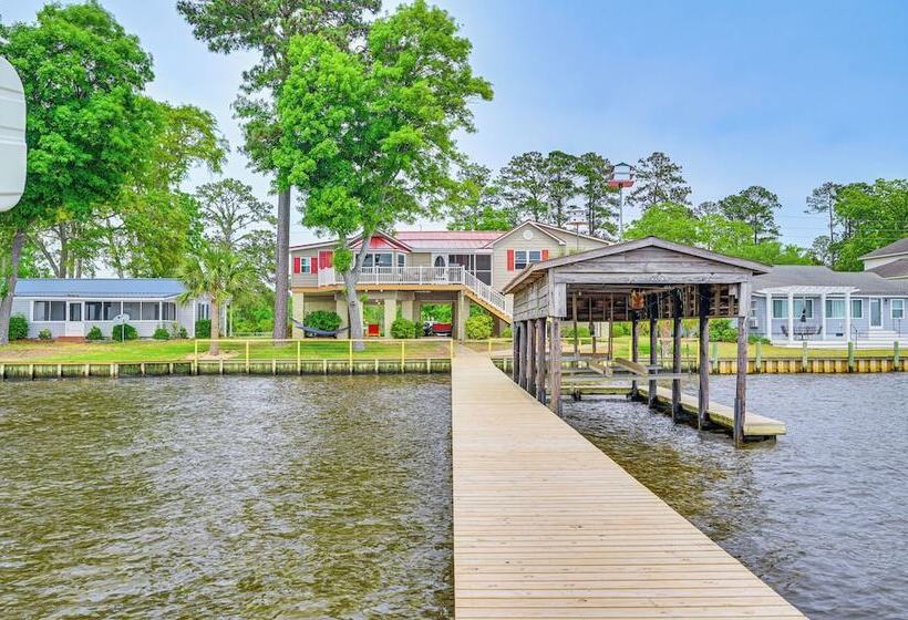 Pamlico River House W/ Private Dock & River View!