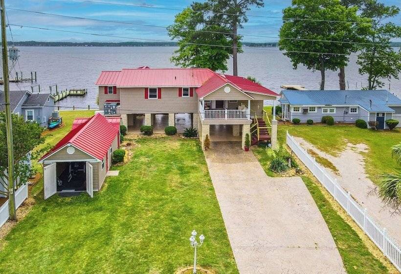 Pamlico River House W/ Private Dock & River View!