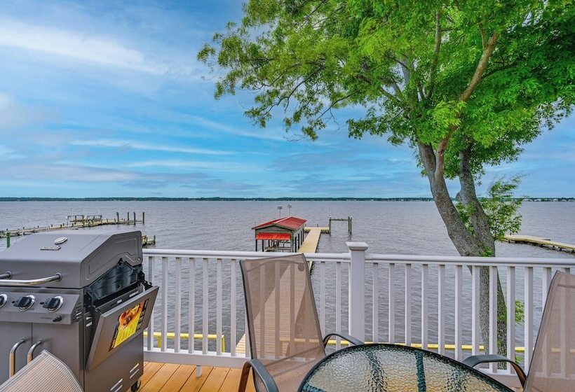 Pamlico River House W/ Private Dock & River View!