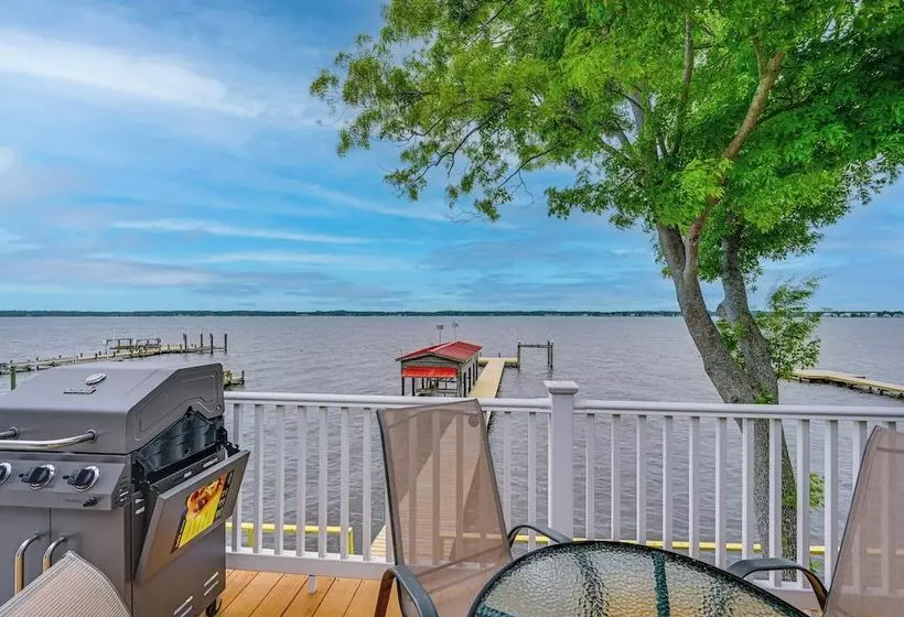 Pamlico River House W/ Private Dock & River View!
