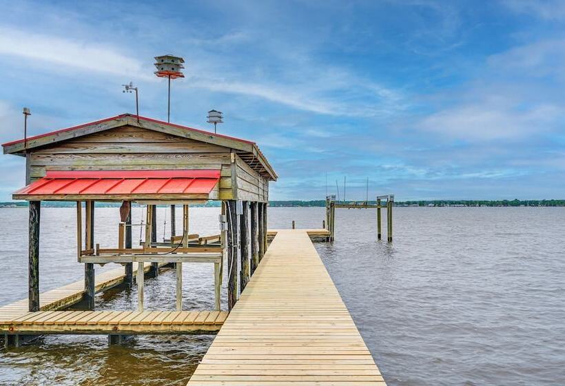 Pamlico River House W/ Private Dock & River View!