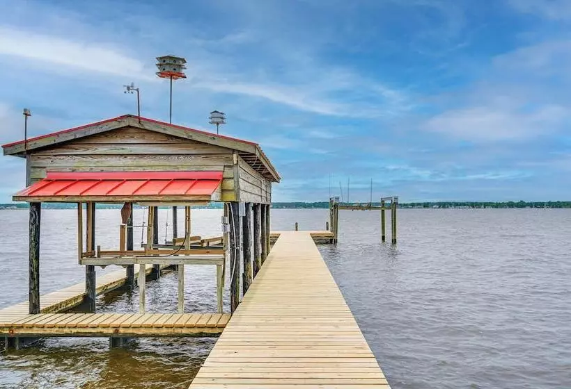 Pamlico River House W/ Private Dock & River View!