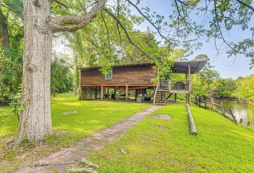 Reidsville Riverfront Cabin W/ Deck & Bbq Grill!