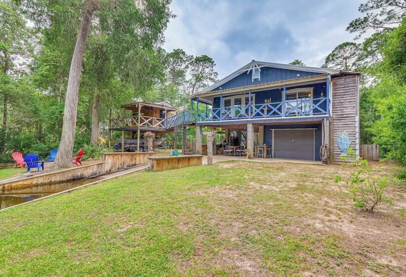 Riverfront Milton Cabin W/ Boat Ramp & Dock!