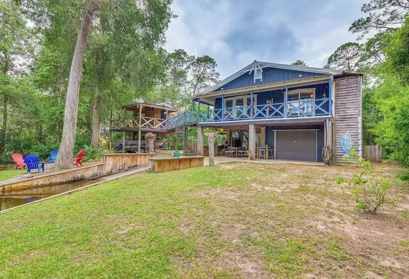 Riverfront Milton Cabin W/ Boat Ramp & Dock!