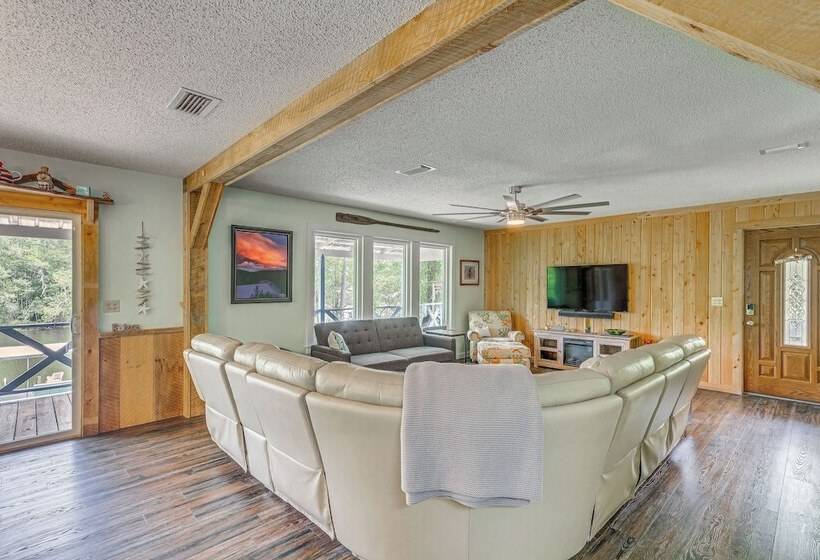 Riverfront Milton Cabin W/ Boat Ramp & Dock!