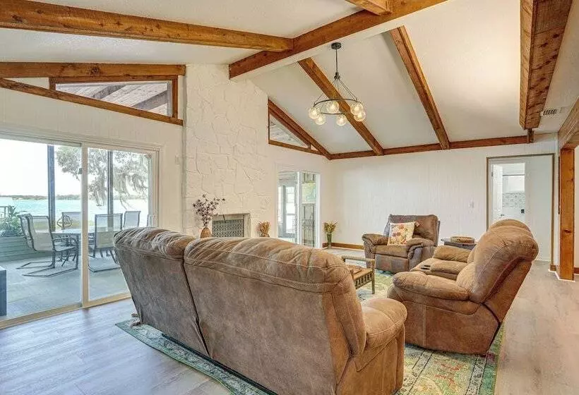 Waterfront Home On Crooked Lake W/ Game Room!