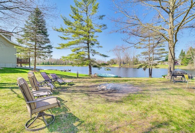 Peaceful Lakefront Home W/ Deck In West Branch!