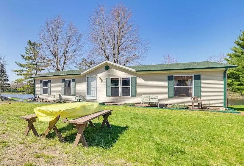 Peaceful Lakefront Home W/ Deck In West Branch!