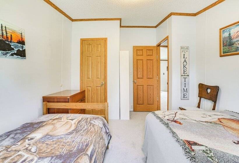 Peaceful Lakefront Home W/ Deck In West Branch!