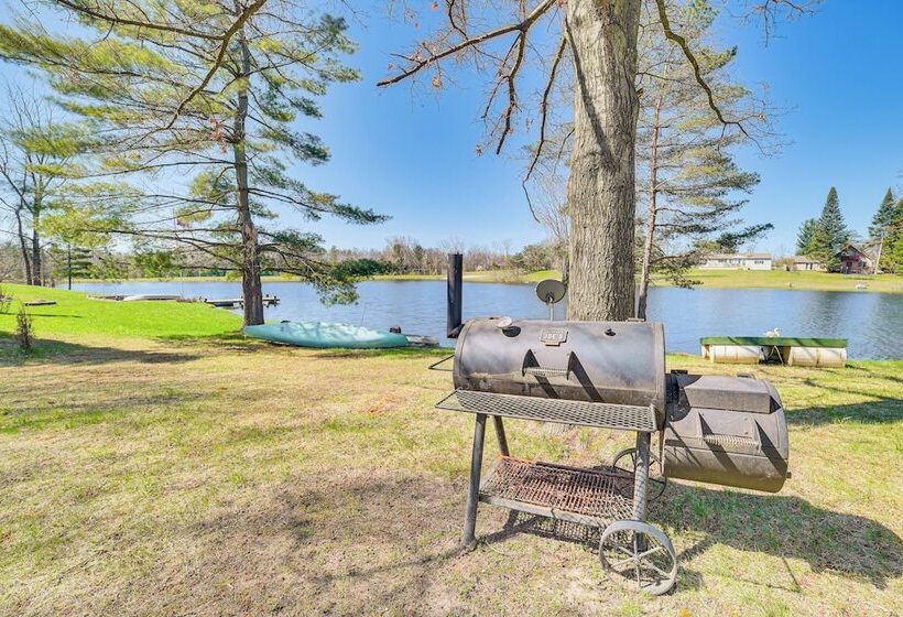Peaceful Lakefront Home W/ Deck In West Branch!