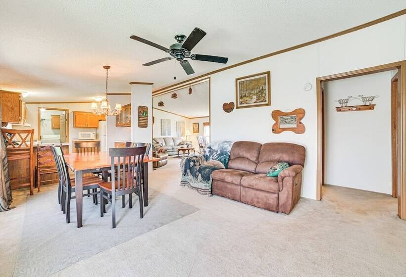 Peaceful Lakefront Home W/ Deck In West Branch!