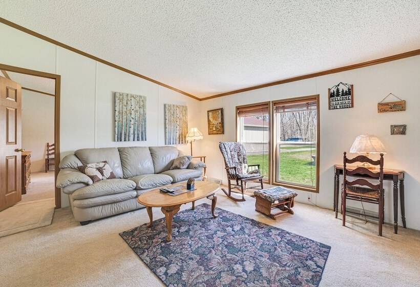 Peaceful Lakefront Home W/ Deck In West Branch!