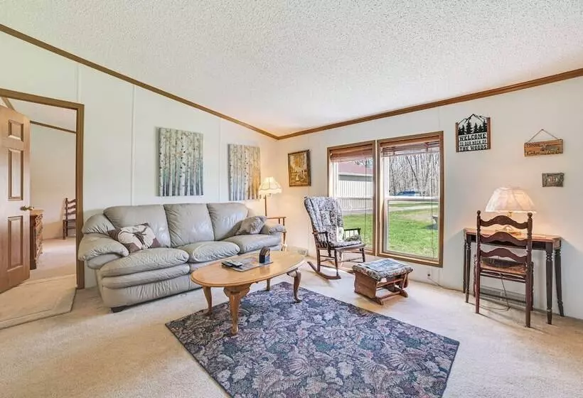 Peaceful Lakefront Home W/ Deck In West Branch!