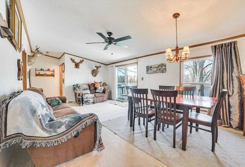 Peaceful Lakefront Home W/ Deck In West Branch!
