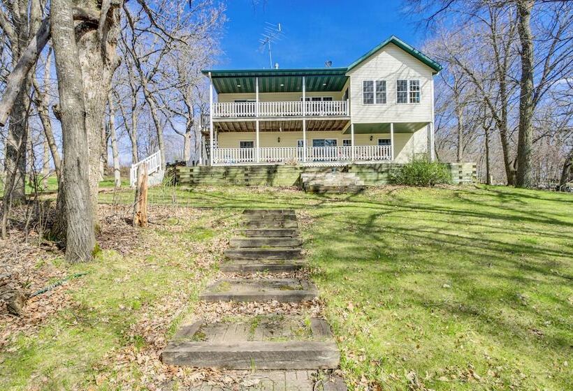 Pelican Rapids Lake House W/ Water Views + Dock!