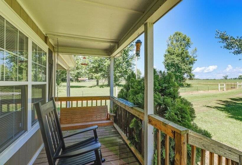 Quiet Atkins Home W/ Porch   Near Arkansas River!