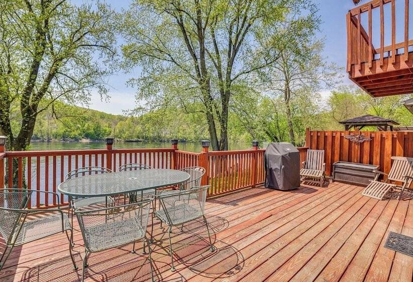 Riverfront Home In Phillipsburg W/ Deck & Yard!