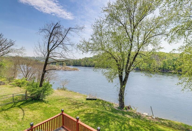 Riverfront Home In Phillipsburg W/ Deck & Yard!