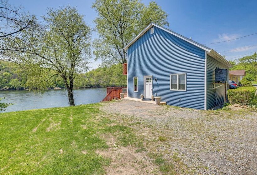 Riverfront Home In Phillipsburg W/ Deck & Yard!