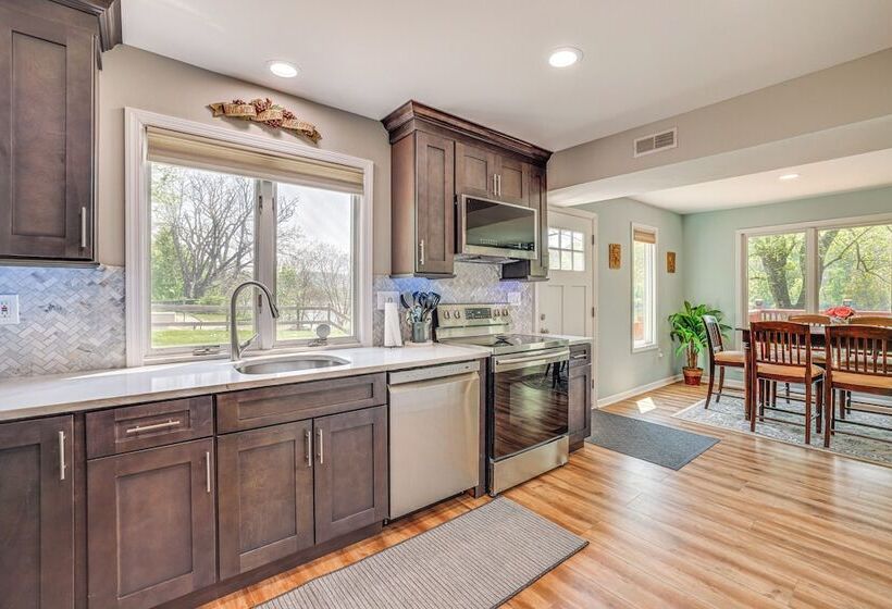 Riverfront Home In Phillipsburg W/ Deck & Yard!