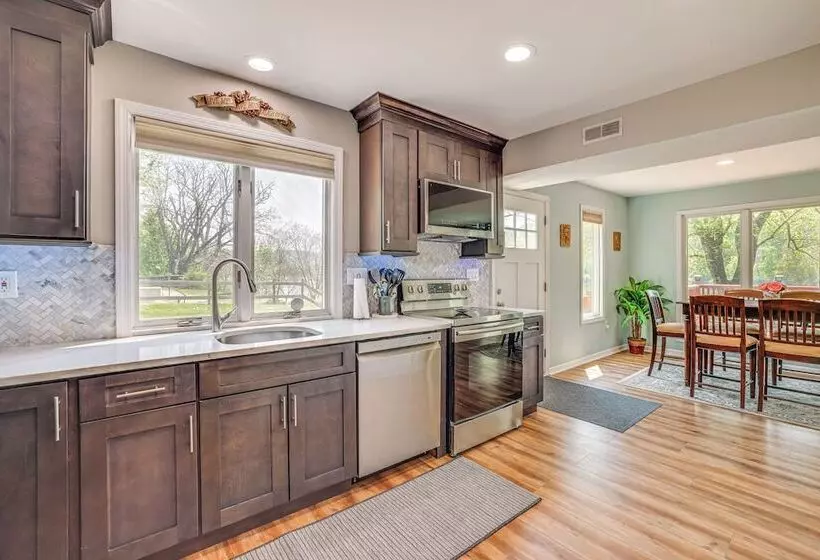 Riverfront Home In Phillipsburg W/ Deck & Yard!