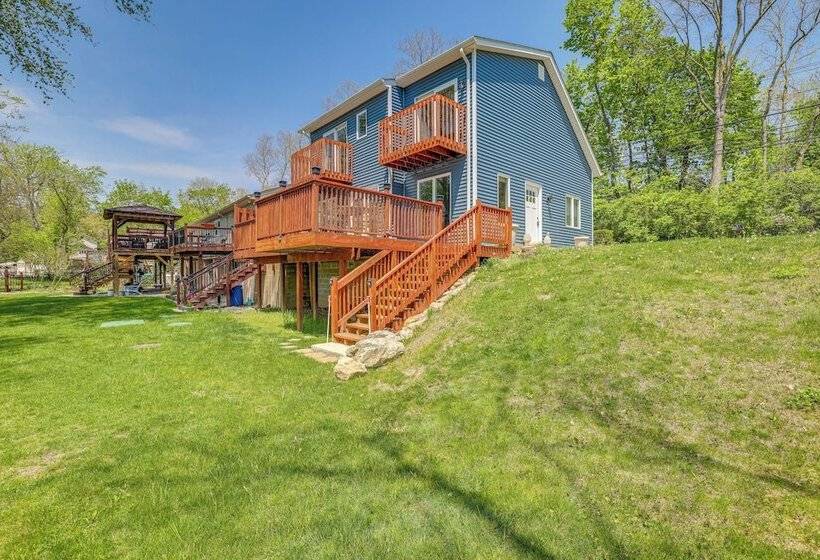 Riverfront Home In Phillipsburg W/ Deck & Yard!