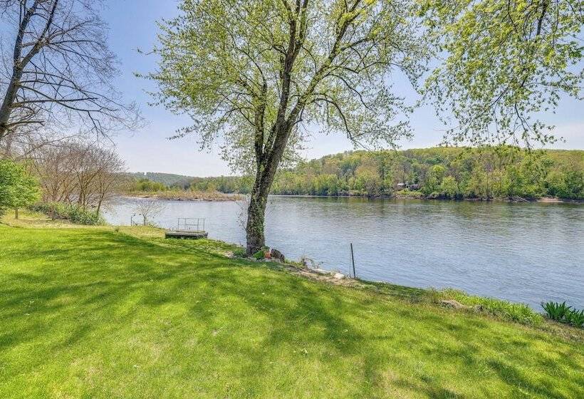 Riverfront Home In Phillipsburg W/ Deck & Yard!