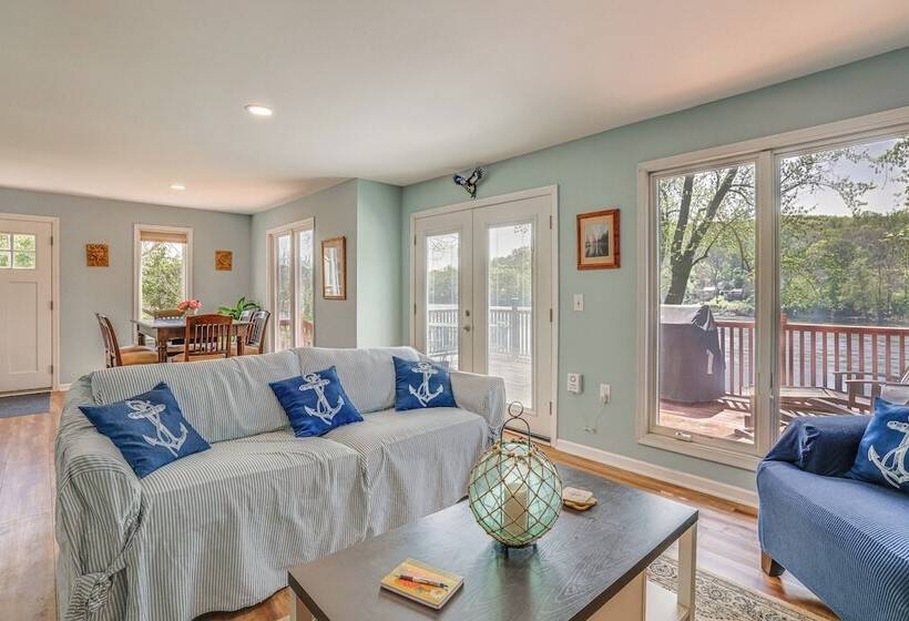 Riverfront Home In Phillipsburg W/ Deck & Yard!